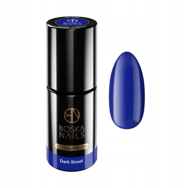 LAKIER HYBRYDOWY DARK STREET CIEMNY NIEBIESKI 6 ML BOSKA NAILS UV LED 356