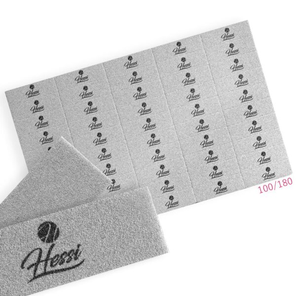 50X MINI POLERKA DO PAZNOKCI BUFFER 100/180 50szt. HESSI BUFFERKI