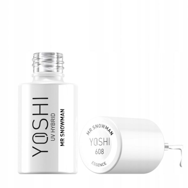 YOSHI Lakier Hybrydowy Mr Snowman 608 - 6 Ml - obrazek 2